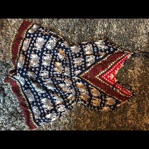 boho elephant romper!